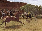 Jumping the Gun Edgar Degas